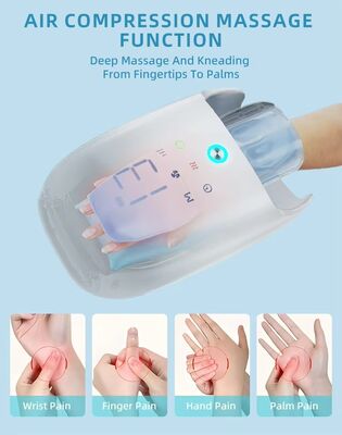 Hand Massager for Muscle Relaxation Deep massage of palms and fingers to relieve fatigue Simulates real kneading techniques for a more natural massage