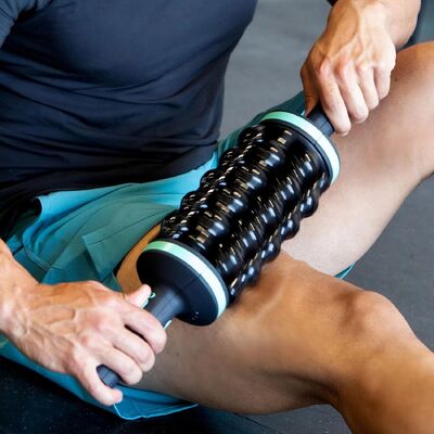 Muscle Relaxation Vibration Roller Massager Can Improve Lactic Acid Buildup After Exercise Suitable for Home Office or Gym Use