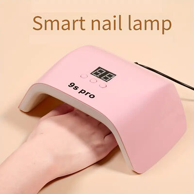 UV LED Nail Curing Lamp Dryer Small Size Supports Multiple Types Of Gel Nail Polish It Won't Get Hot To The Touch Even After Prolonged Use